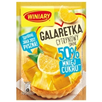 Galaretka - Winiary - Cytrynowa 39g - 50% mniej cukru