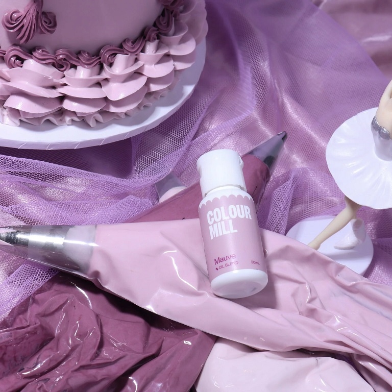 Barwnik olejowy do mas tłustych 20ml - Colour Mill - Mauve