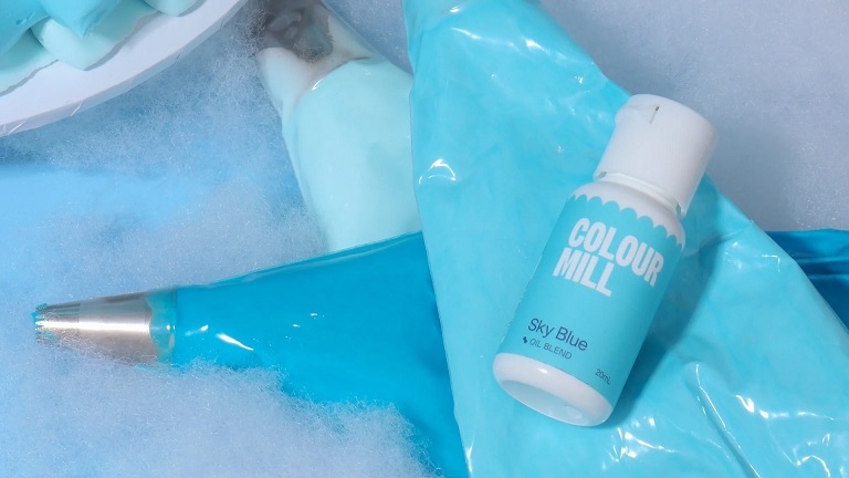 Barwnik olejowy do mas tłustych 20ml - Colour Mill - Sky Blue