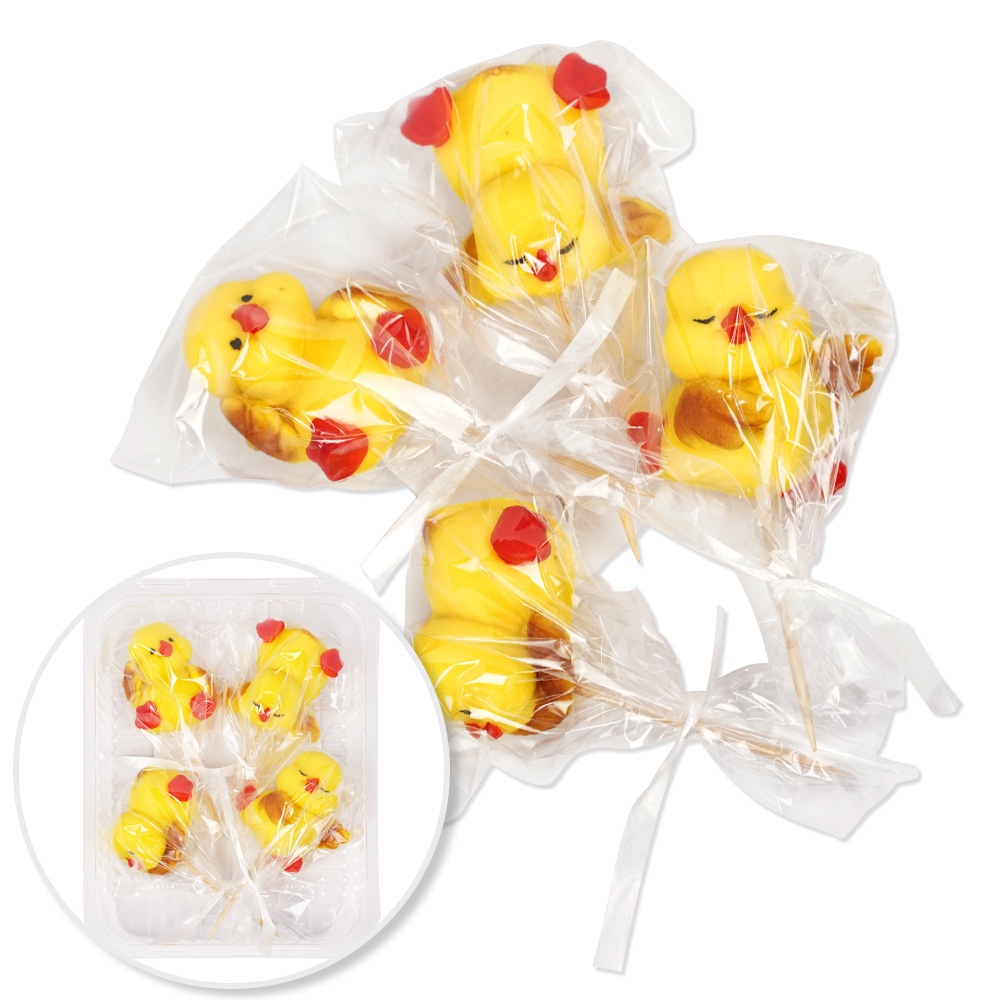 Figurki Cukrowe - Zestaw Wielkanocny - Zabawne Kaczuszki