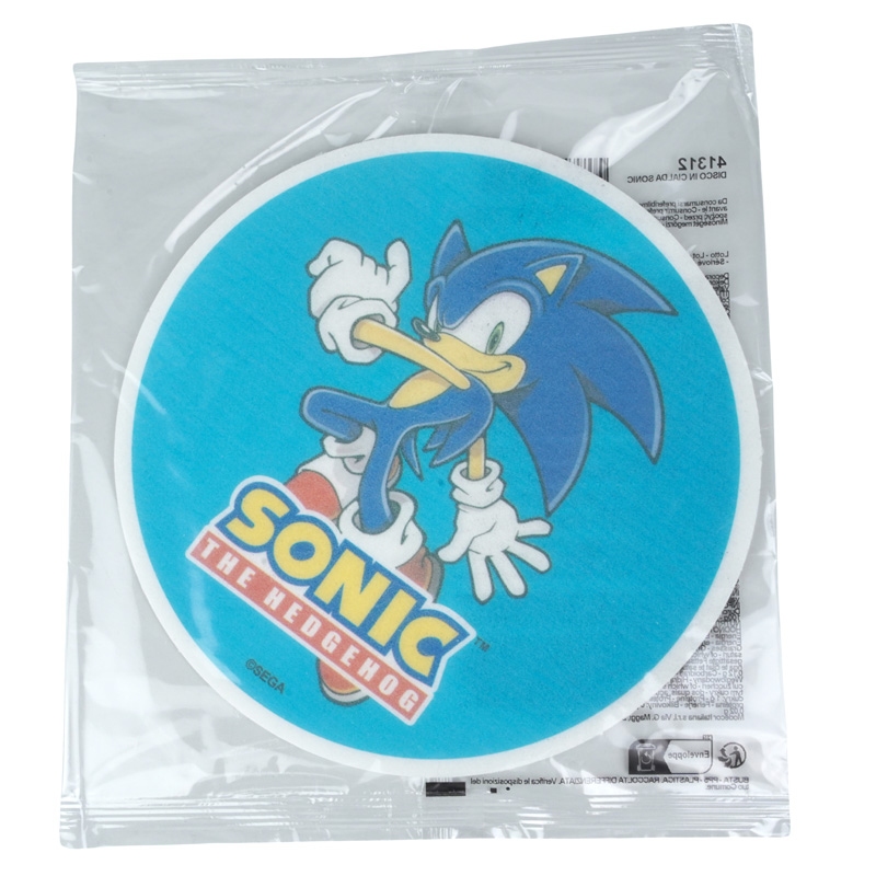Opłatek na tort SONIC 21cm - 413121 / 41312A - PROMOCJA