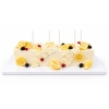 Podkład pod tort STYROCAKE HDF Biały - wys. 22mm - LongCake 80x30cm