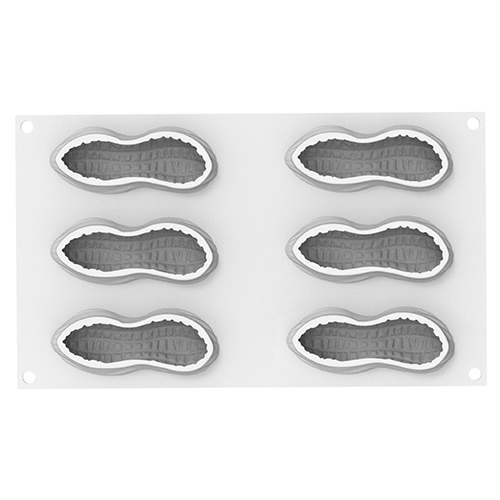 Silikomart Forma ARACHIDE 100 - 107mm x 43mm H-40mm