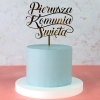 Topper Pierwsza Komunia Święta - pisana (061LZ)