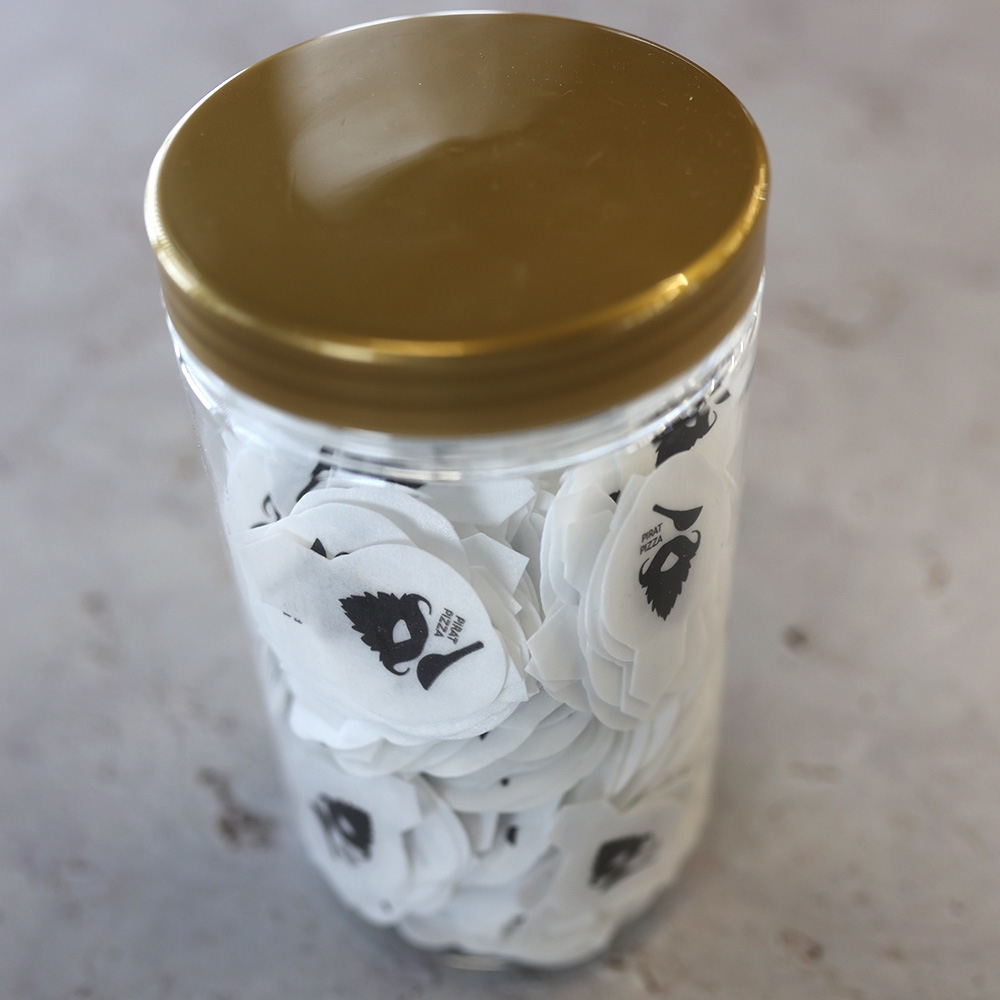 Wtykacze - Logo jadalne do lodów i deserów - 540 szt