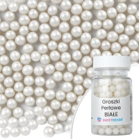 Groszki perłowe białe - 50g