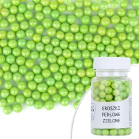 Groszki perłowe zielone - 50g