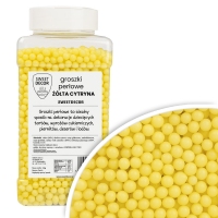 Groszki żółte (żółta jasna cytryna) - 1kg - PET
