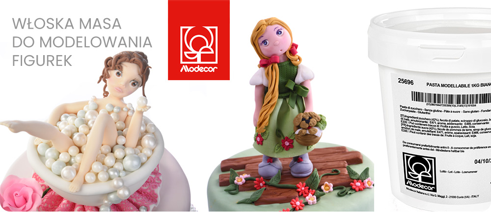 Mocne Barwniki do ciasta i kremów Colorgel Modecor