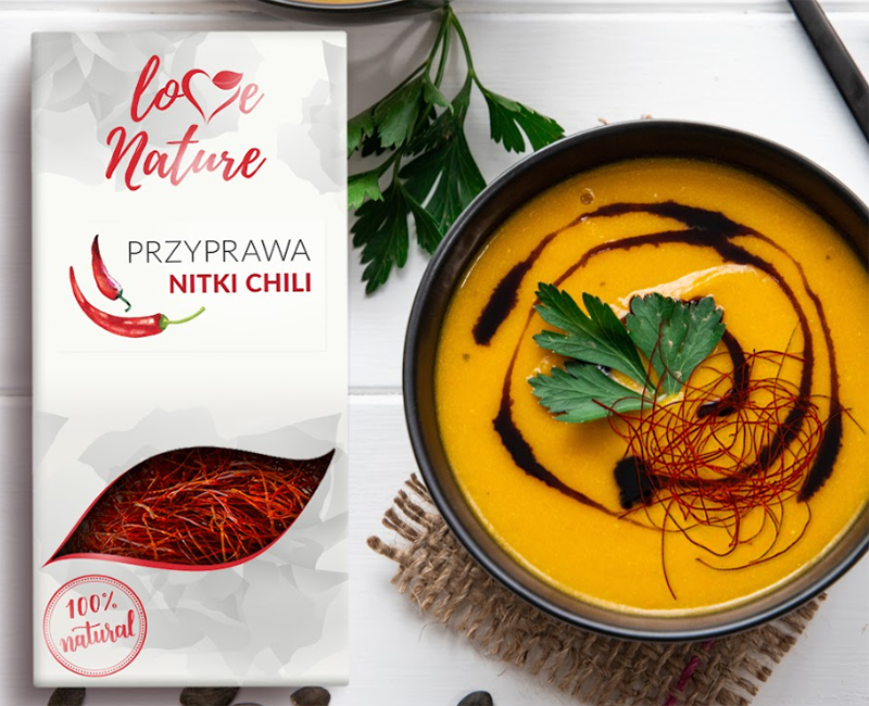 Suszona przyprawa - Nitki Chili 20g