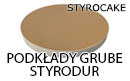 podkłady Styrocake Styrodur grube