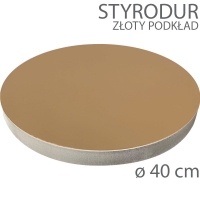 Okrągły podkład styrodur - wys. 22mm - 40cm