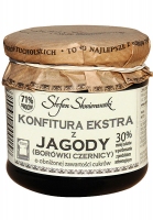 Konfitura z jagody, niskosłodzona 200g