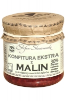 Konfitura z malin, niskosłodzona 200g