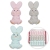 KRÓLICZEK cukrowy MIX - 5,5cm - 42 szt