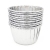 SWEET DECOR papilotki papierowe srebrne metaliczne 35mmx50mm (50szt)