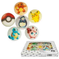 Figurki cukrowe - Pokemon mix 20szt