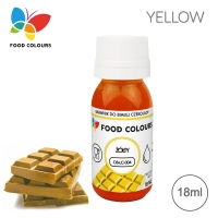 Barwnik do białej czekolady 18ml - Żółty