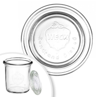 Mini Pokrywka szklana 60mm WECK 140ml 6szt