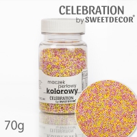 Maczek perłowy kolorowy - Celebration set - 70g