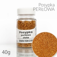 Posypka perłowa Złota 40g