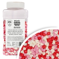 Cukrowe dekorki Serduszka Kolorowe II - 600g