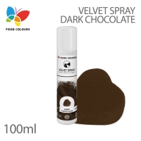 Food Colours Zamsz w spray'u 100 ml - Dark Chocolate - ciemna czekolada