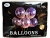 Balony dekoracyjne - z kolorowymi piankowymi kuleczkami wewnątrz - 10szt