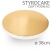 Okrągły podkład pod tort STYROCAKE - wys. 22mm - 38cm - ZŁOTY