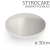 Okrągły podkład pod tort STYROCAKE - wys. 22mm - 30cm - SREBRNY