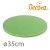 Podkład pod tort okrągły gruby zielony jasny - 35cm (gr 12mm)