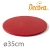 Podkład pod tort okrągły gruby czerwony - 35cm (gr 12mm)