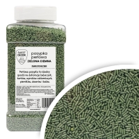 Posypka cukrowa PERŁOWA zielona ciemna - 900g