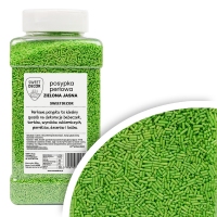 Posypka cukrowa PERŁOWA zielona jasna - 900g