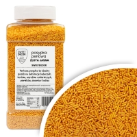 Posypka cukrowa PERŁOWA złota jasna - 900g