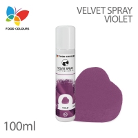Food Colours Zamsz w spray'u 100 ml - violet - fioletowy