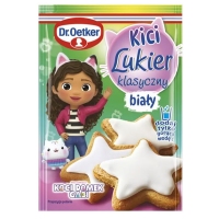 Dr Oetker - Kici Lukier Biały Gabi 70g