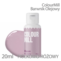 Barwnik olejowy do mas tłustych 20ml - Colour Mill - Mauve