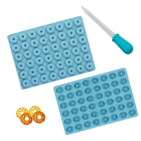 Foremka silikonowa  + Pipeta - Oponki