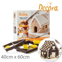 Zestaw foremek - Chatka z piernika 8szt