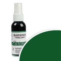 Barwnik perłowy zielony 50ml spray