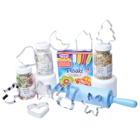 Zestaw świąteczny - SDZ1 - Posypki x3 + wałek + wykrawaczki