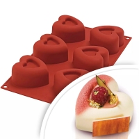 Silikomart Forma silikonowa - Serce "HEART 70mm"