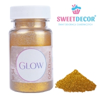 Barwnik w proszku - złoty brokat jadalny 8g