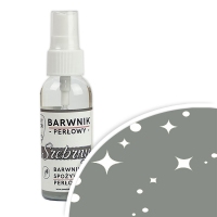 Barwnik perłowy srebrny 50ml spray