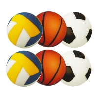 Mix piłek - połówki  2D - 15szt