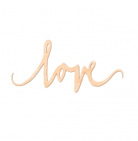 Topper na bok tortu - Love pisane - (251S)