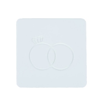 Forma akrylowa - obrączki wyciskane 7cm x 7cm