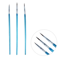 Zestaw pędzelków precyzyjnych 3 szt. - rozmiary: S, M, L