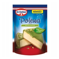 Polewa o smaku pistacjowym